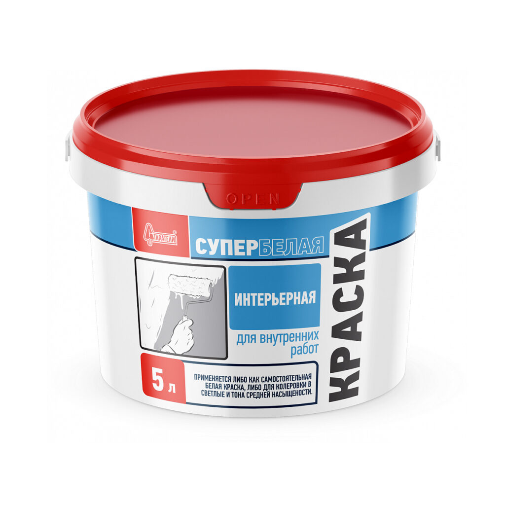 старатели Краска Интерьерная супербелая 5л