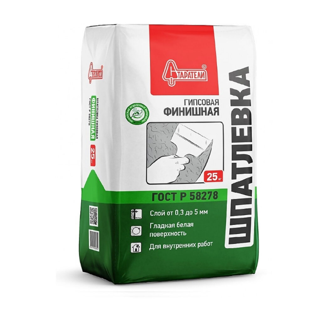 старатели Шпатлевка финишная (Гипсовая ) 25кг