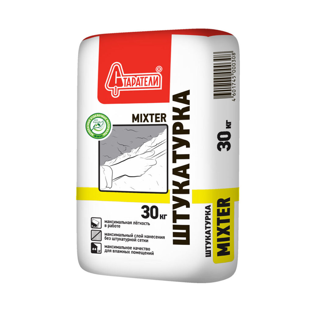 Штукатурка MIXTER 30кг старатели