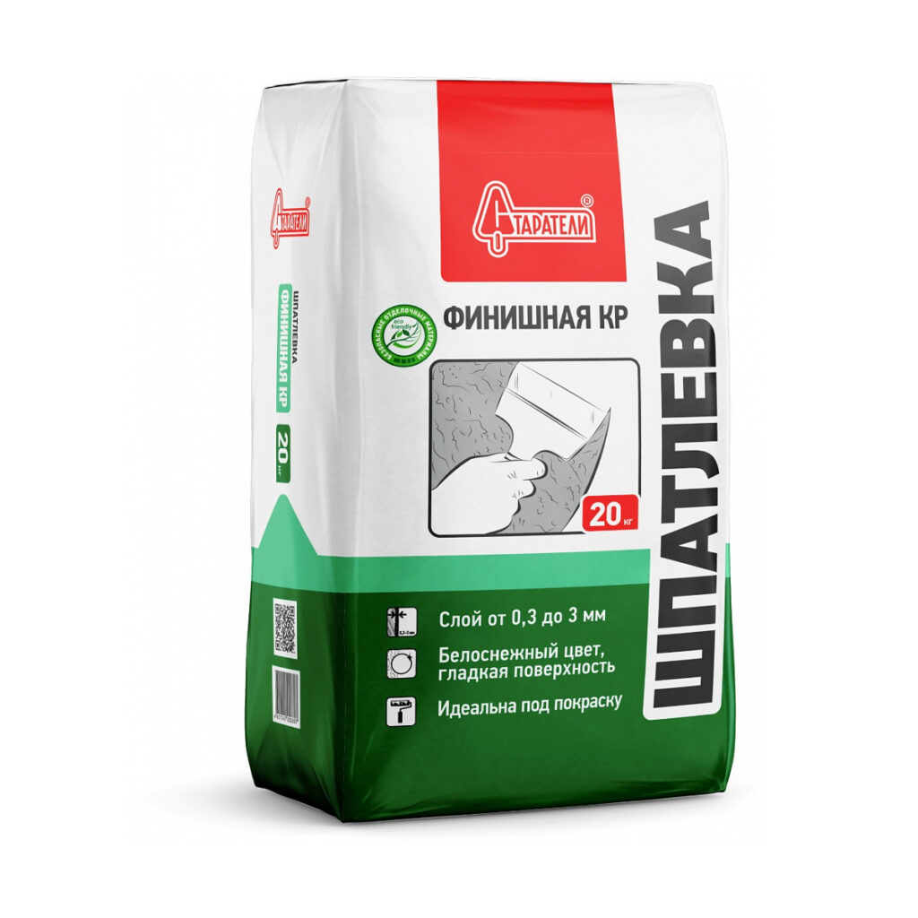 старатели Шпатлевка полимерная финишная КР 20кг