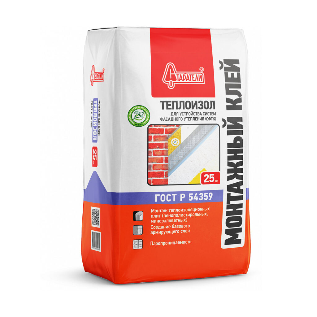 старатели Клей монтажный Теплоизол 25кг