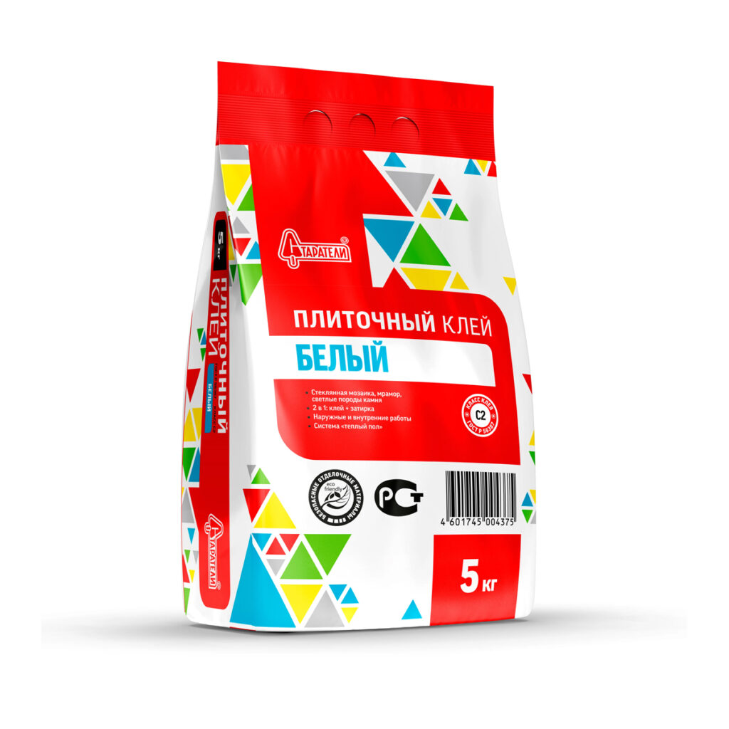 старатели Клей плиточный Белый 5кг С2