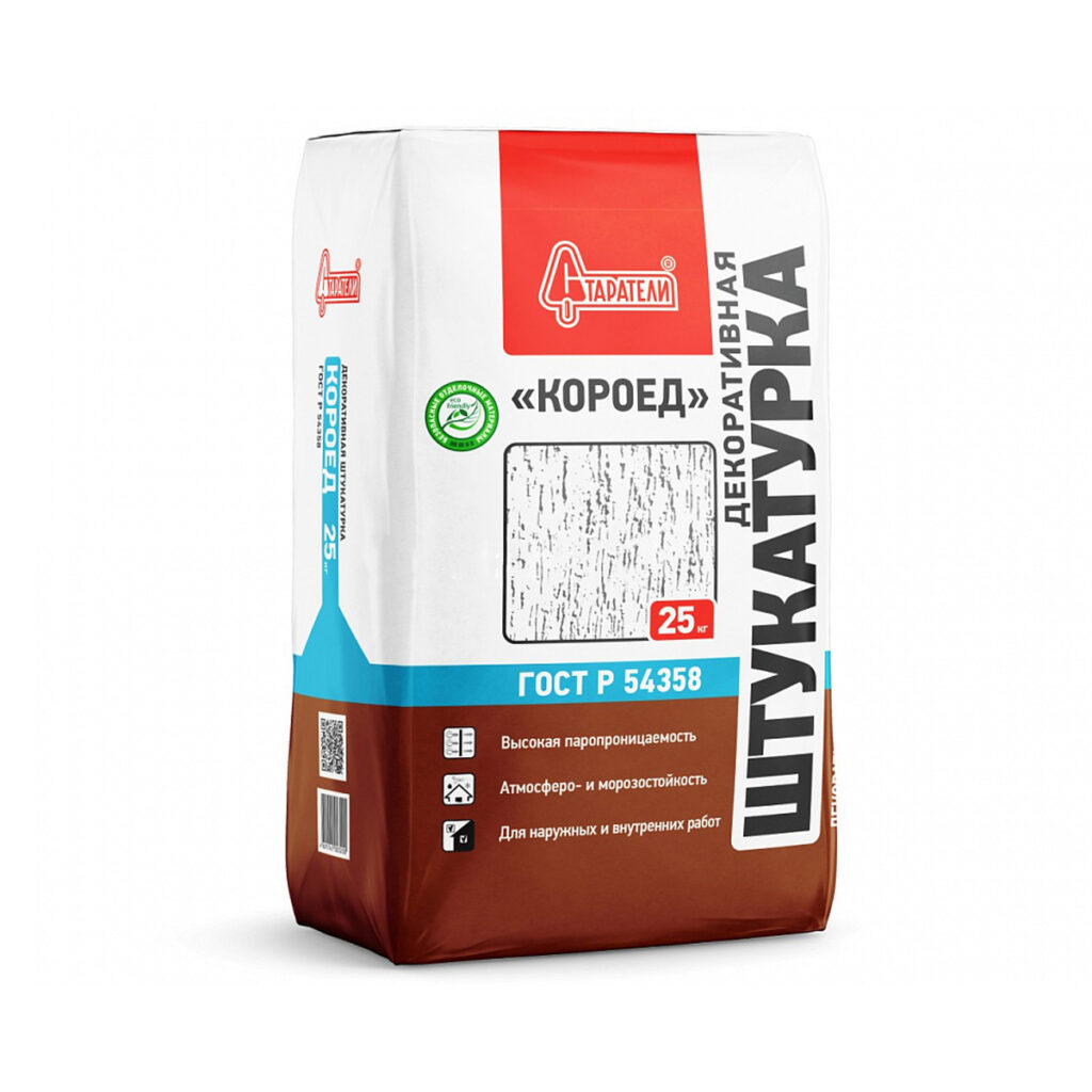 старатели Декоративная штукатурка Короед (2мм) 25кг