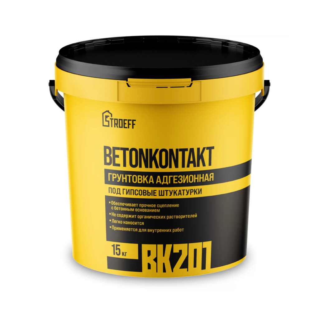 старатели Грунтовка адгезионная Betonkontakt Строефф ВК 201