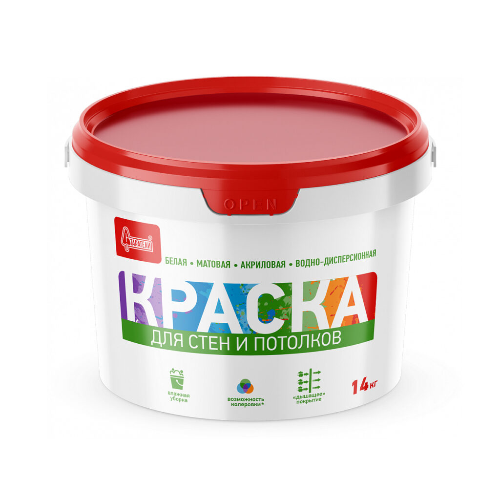 старатели Краска ВД для стен и потолков 14кг