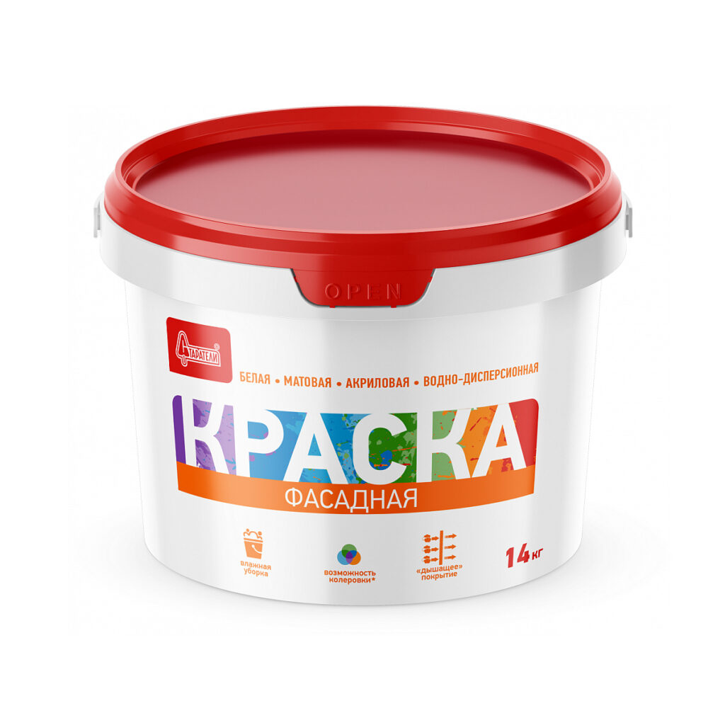 старатели Краска ВД фасадная 14 кг